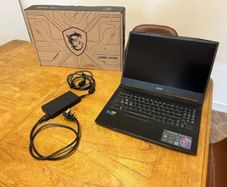 MSI Katana i9, 15'6 inch, 4070 gaming laptop