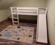 mid bunk bed