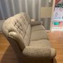 Cream colour Sofa and Chair Image 3