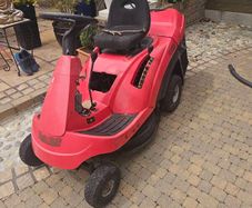 12.5hp ride on mower