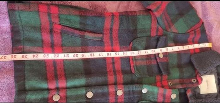 Pull&Bear Men's Plaid Checked Jacket Size S Like New
