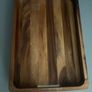 Acacia Wood chopping Cutting Board tray with Handles Image 3