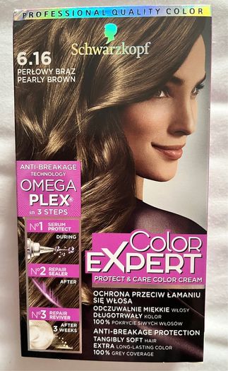 8 x Schwarzkopf Color Expert 6.16 pearly brown