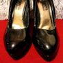 Saints Fashion Black Patent Heels Size UK 7 / EUR 40 Image 3