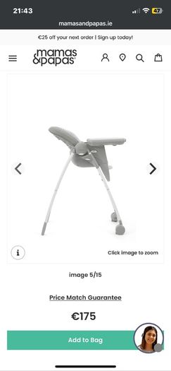 Joie highchair