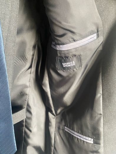 Grey/Black suit jacket and trousers - Remus 40 size