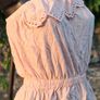 Mango -  Rose Pink Broderie Anglaise Embroidery Peplum Top Image 8