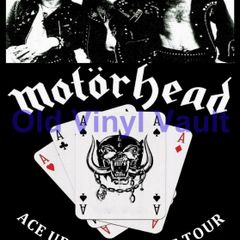 Motorhead Concert Poster Ace Up Your Sleeve Tour 1980