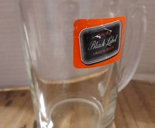 Vintage  Carling Black Label Pint Glass/tankard