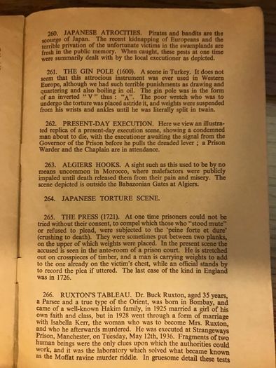 Vintage Blackpool Brochure of Louis Tussauds