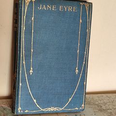 Antique 1906 Jane Eyre - Charlotte Bronte - Art Nouveau Gilt Binding