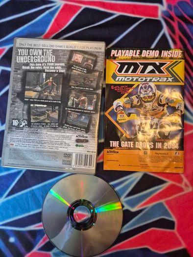 Tony Hawks Underground ps2 game playstation 2 complete