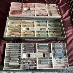 Soft Pastel Set with case - just added 20 + pieces of suede Matt board