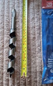 Hex shank auger bit