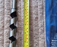 Hex shank auger bit