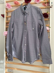shirt bnwt lerros long sleeved button down collar shirt medium
