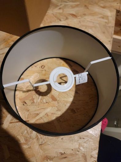 Black shade (light shade/lamp)