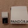 genuine Pandora silver '18' charm Image 2