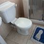 Toilet and sink with pedestal Image 3
