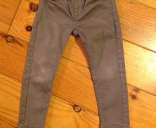 Age 3-4 Grey Jeans Adjustable Waist