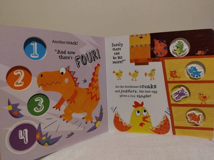 Five Funny Eggs Hardback Board Book