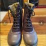 Clarks Fur Lined Leather Girls Boots - 1F - New Image 4