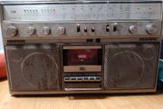 Large Itt Touring 120 Stereo Radio Recorder