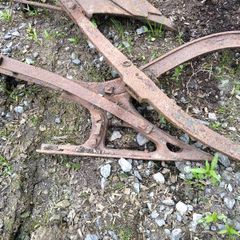 horse drawn plough