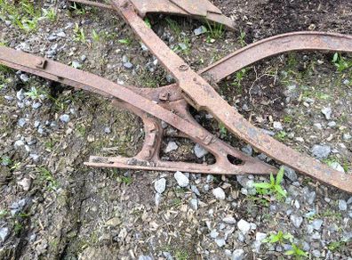 horse drawn plough