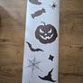 1 roll Halloween Bat & Pumpkin Decor Film - New  (E) Image 6