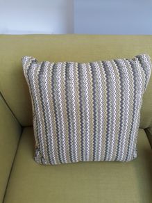 Cushions. Brand new green stripe