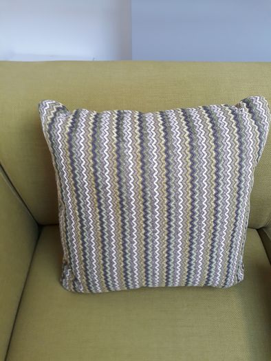 Cushions. Brand new green stripe
