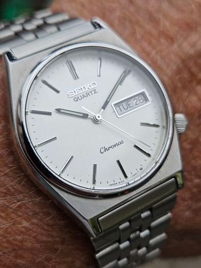 Watch Vintage Seiko Chronos Quartz. 1985.