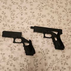 3D-printed VR controller gun for Meta Quest 3 / Quest 3S