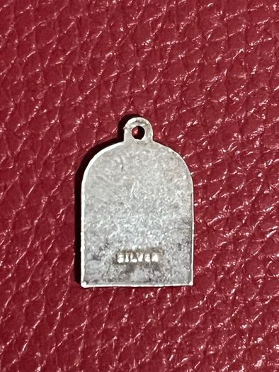 Vintage Silver 'Dunster 1 Mile' Pendant