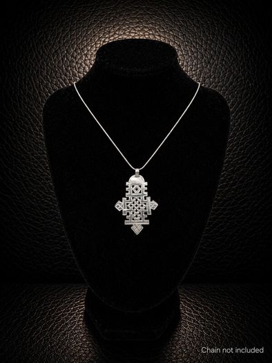 925 Silver Vintage Ethiopian Handmade Pendant