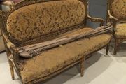 antique sofa and chairs.