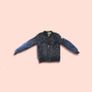 Women's black quilted short bomber jacket Image 7