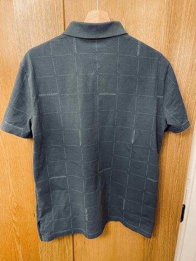 Armani Exchange Polo T-Shirt Grey Size M / L