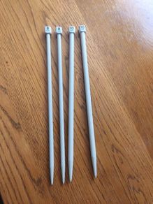 Knitting needles 8 & 10mm