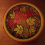 Russian plate, Folk art, Khokhloma Image 7