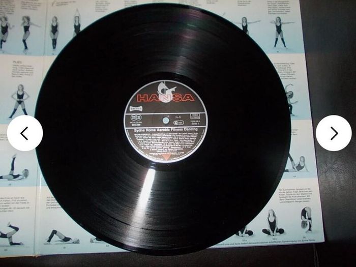Sydne Rome Aerobic Fitness Dancing Vinyl LP 205 299-502 very good used condition 1983