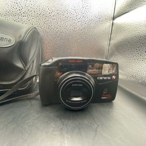 Vintage Carena Super Zoom 105 35mm Film Camera - Fuzzy Logic Zoom + Macro - Tested