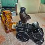 3 Vintage Mid Century Avon men's aftershave bottles x3 Image 4