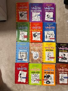 Diary of a wimpy kid Series- 17Books