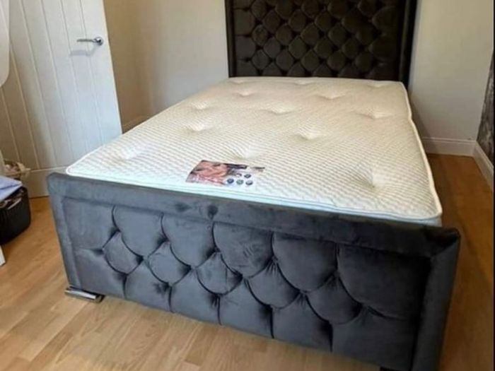 Kingsize Monaco Bed Frame with Mattress