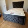 Kingsize Monaco Bed Frame with Mattress Image 2