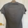 Adidas 3-Stripes Fitted T-Shirt Grey Size M Image 4