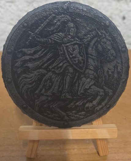 Celtic & Medieval Round Slate Coasters