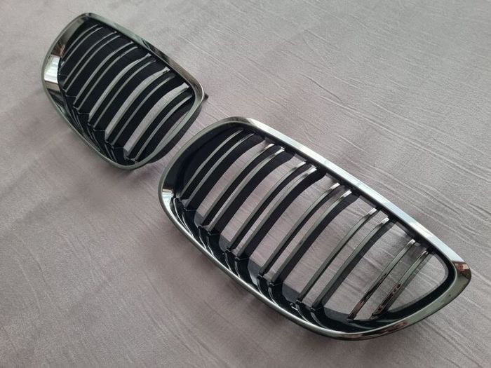 BMW 3 Series E92 E93 Pre-Lci Gloss Black Kidney Grilles Brand New